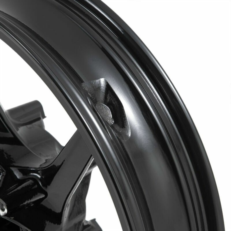 YZF R1 YZF R6 04-14 17” Front Wheel Rim Gloss Black for Yamaha FZ1 FZ6 06-09