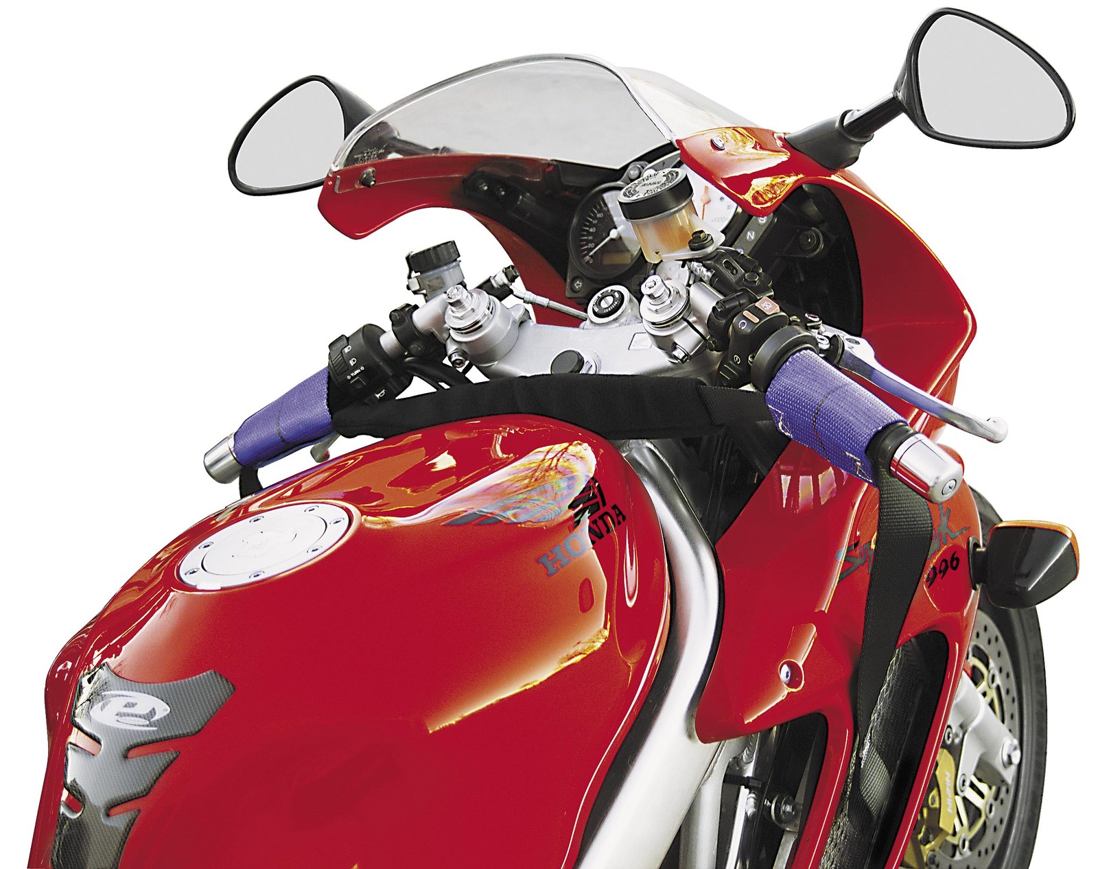 Canyon Dancer 37205 Bar-Harness Handlebar Tie-Down – 32in. – Blue