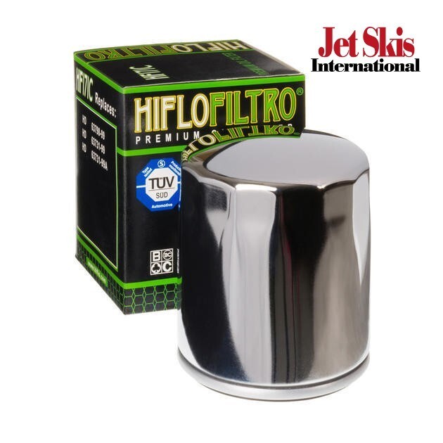 HifloFiltro Oil Filter Chrome Harley Davidson HF171C