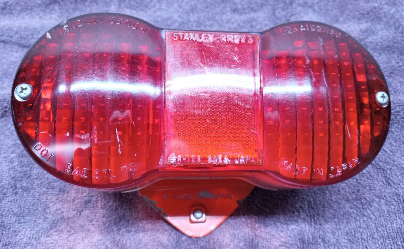Vintage SUZUKI MOTORCYCLE TS TAILLIGHT 35710-11 1960s 1970s 1980s SNOWMOBILE