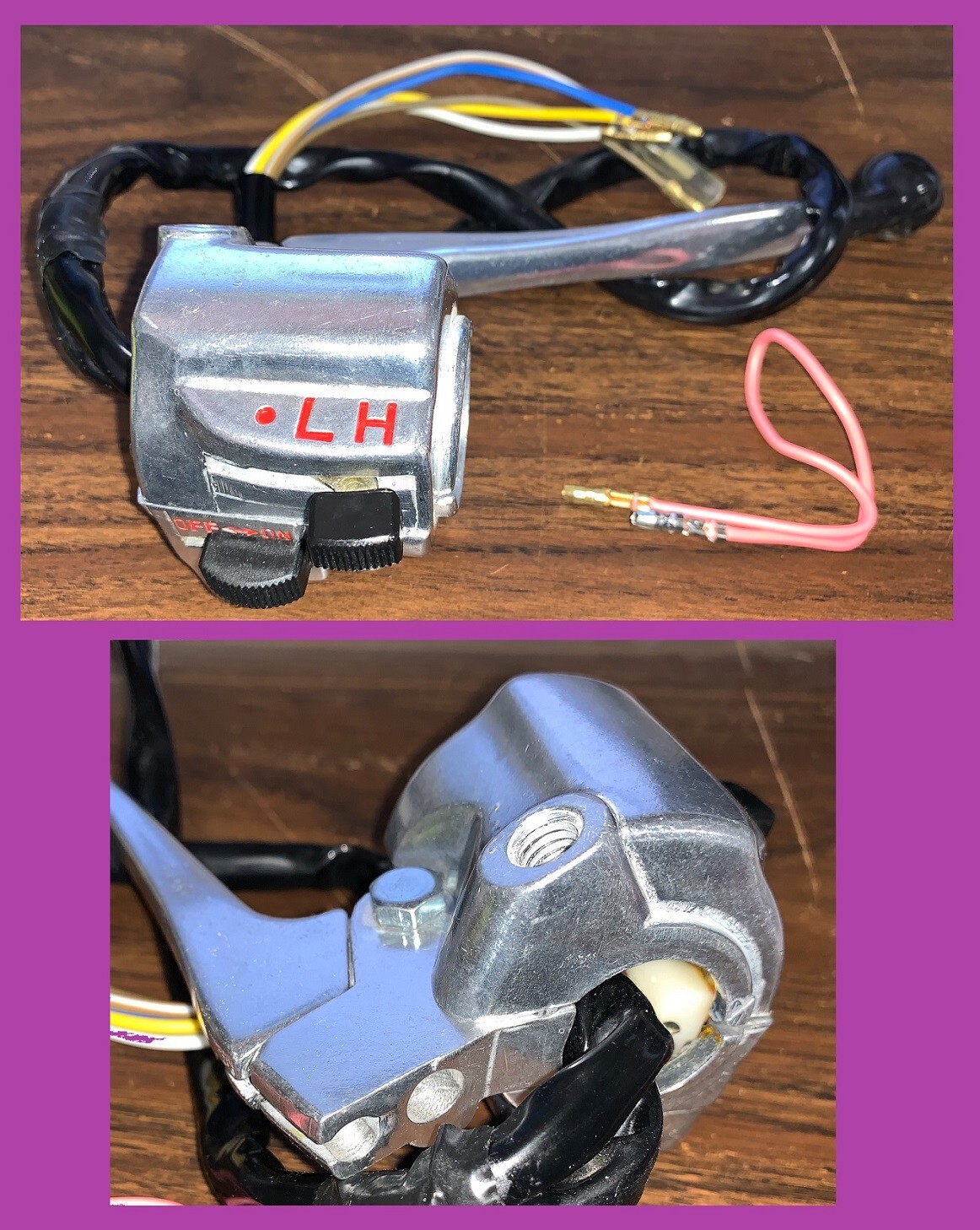 1EA NEW RIGHT SIDE HANDLE BAR SWITCH INCLUDES LEVER CT90K0-K4 (S1130/303G)