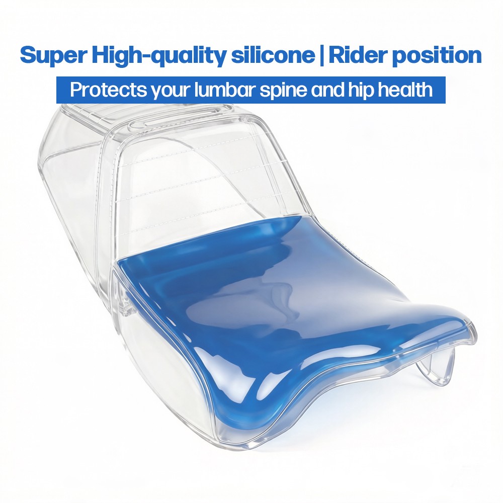 For Harley Electra / Road Glide 1998-2007 Step Up Gel Driver Passenger Seat