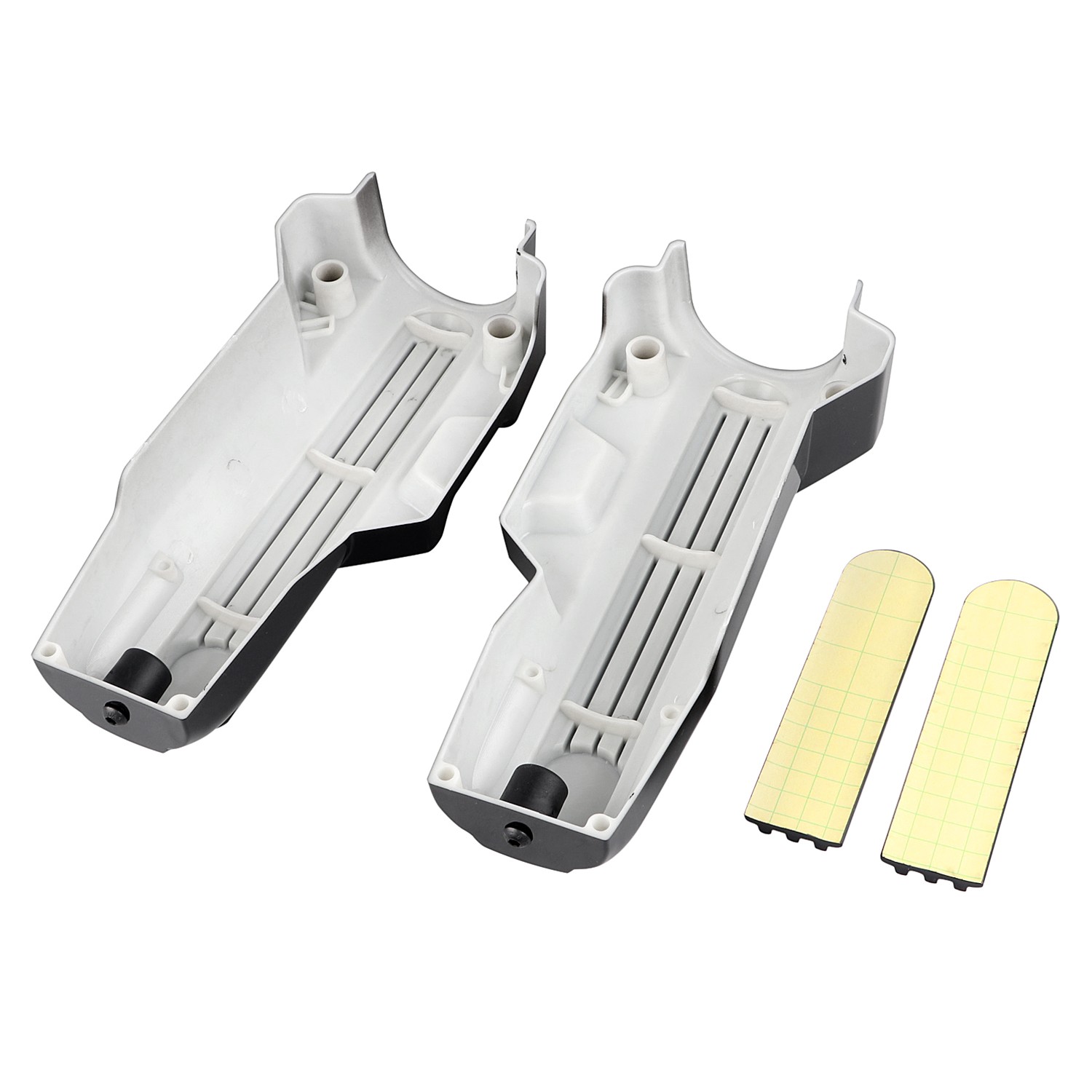 US Black Lower Fork Covers Upper Fork Slider Accent For Harley Road Street Glide