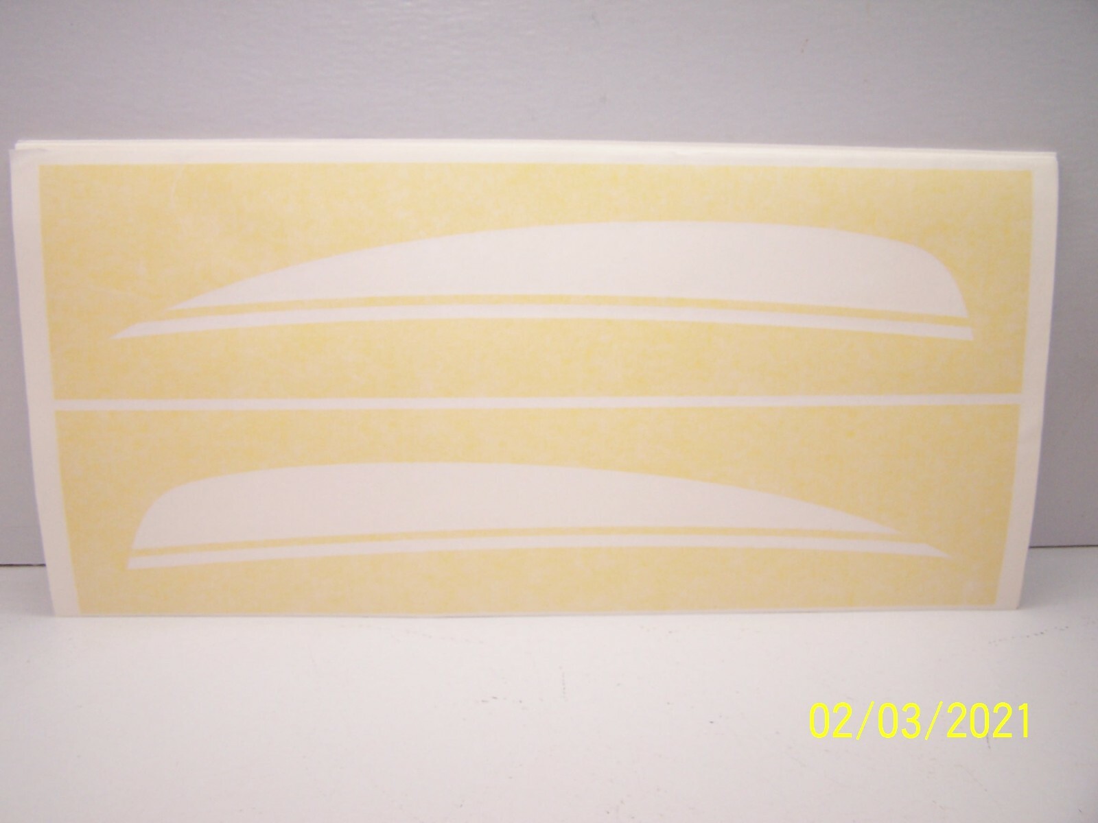 1970 – 71 Honda SL 100 – SL 125 K1 Gas Tank Strip Stencil Set!
