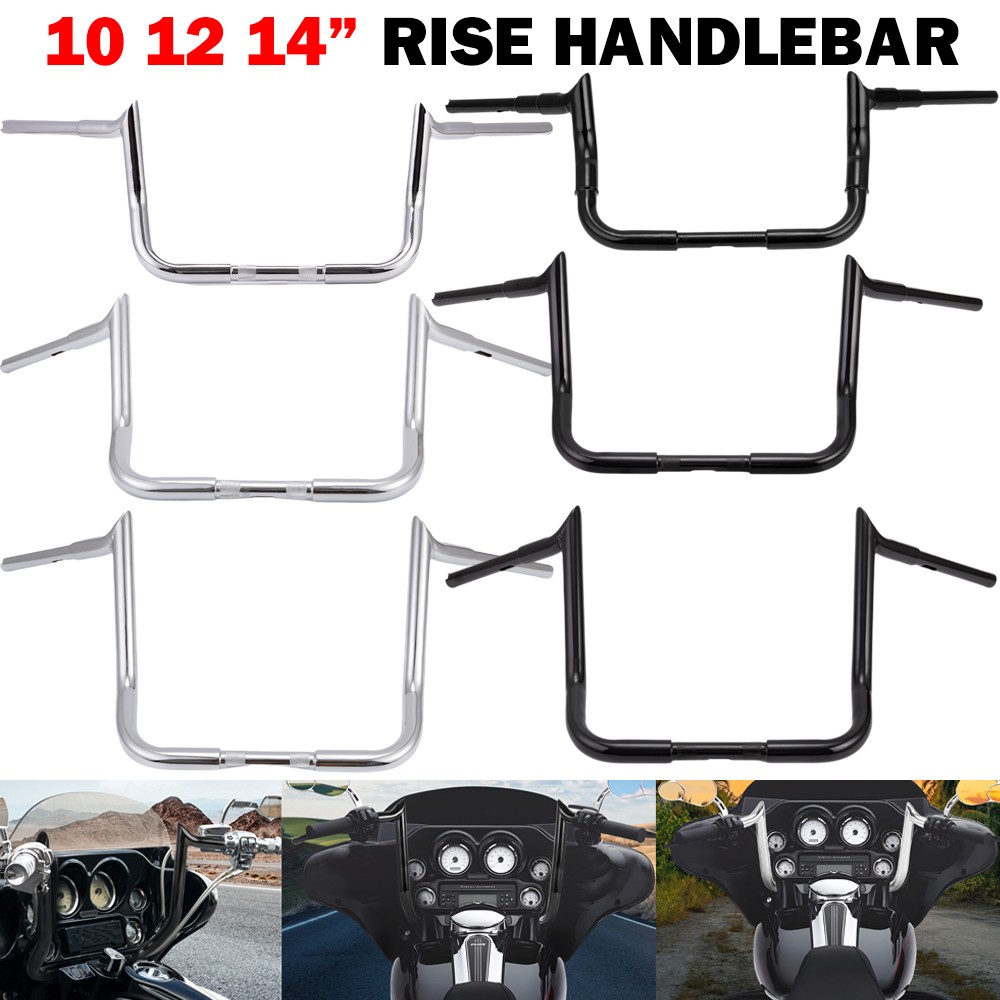 12″ 14″ 16″ Meathook Bar Handlebar For Harley 2011-2023 CVO STREET GLIDE