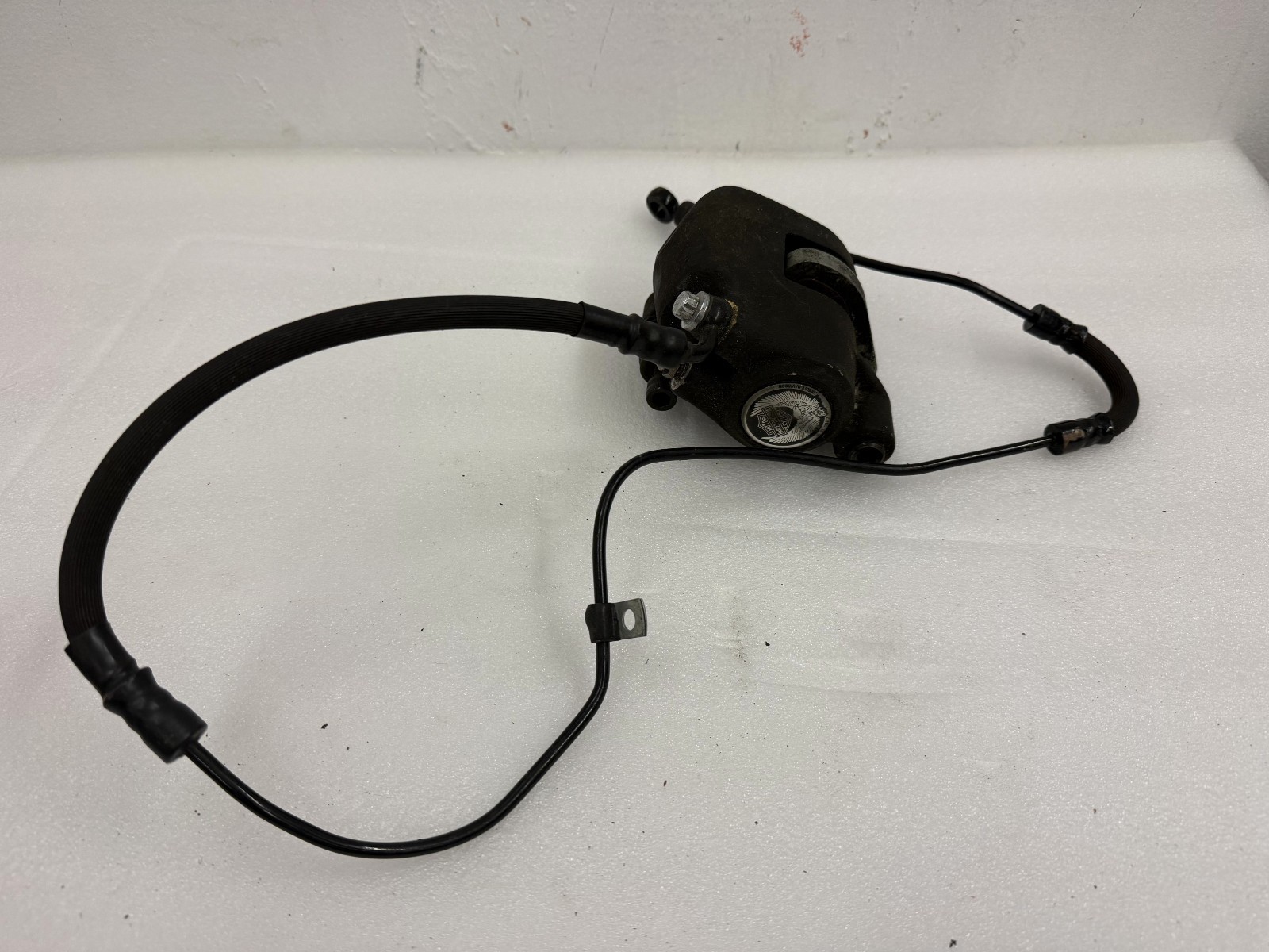 Harley Davidson Brake Caliper 3113 1982 Eagle Emblem Assembly