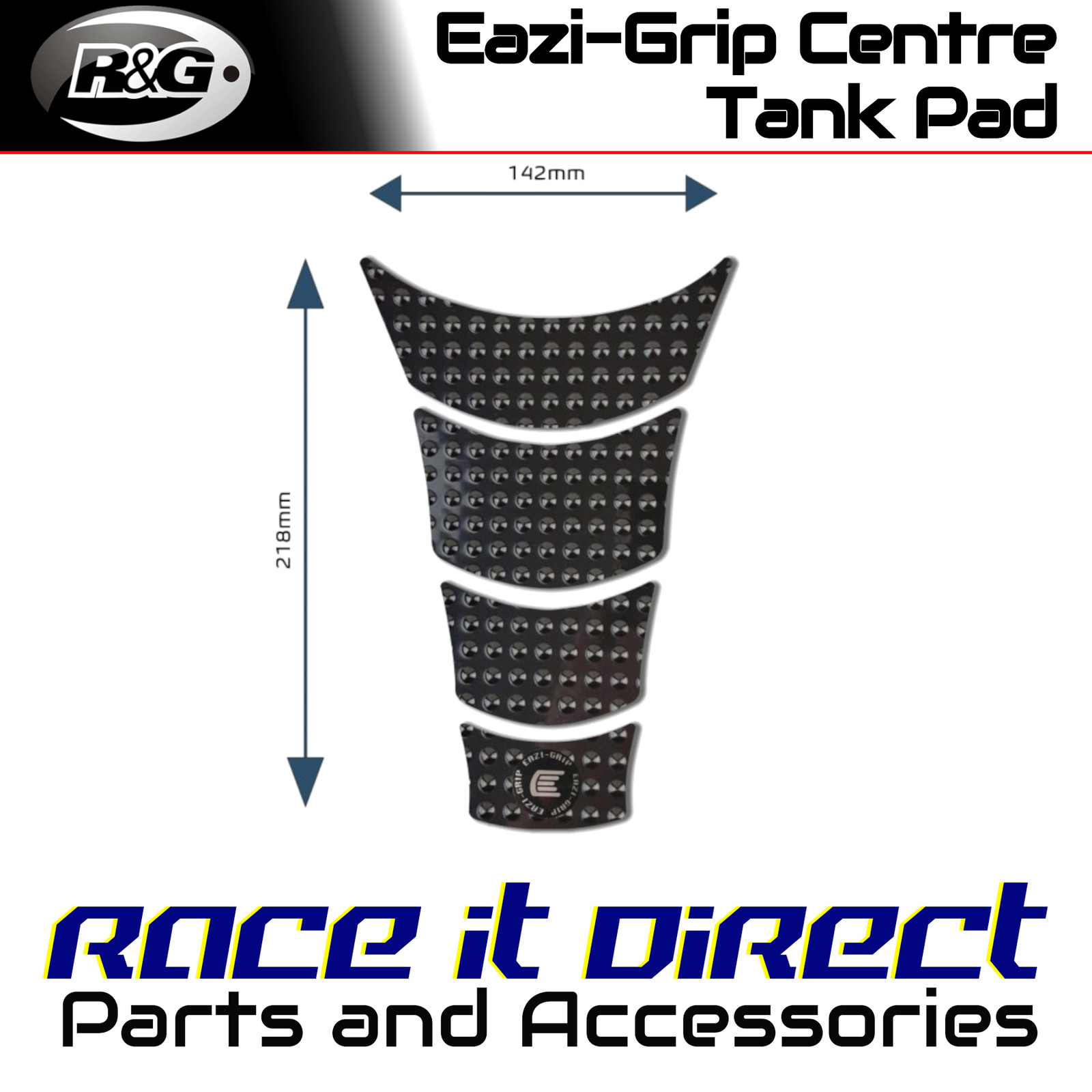 Eazi-Grip Centre Tank Pads for Ducati Monster 797 2014-2018 EVO F Eazi-Grip
