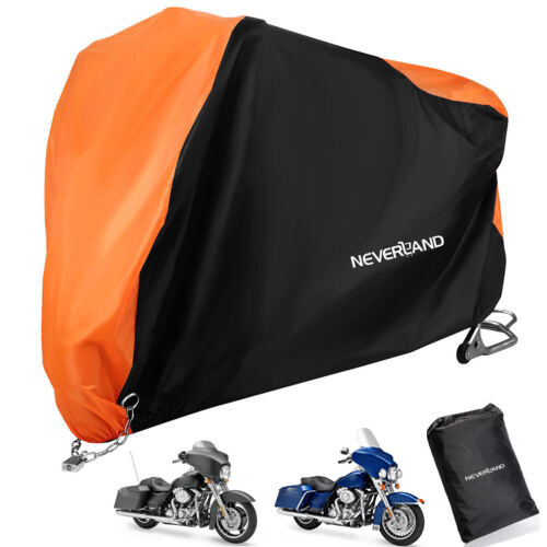 Motorcycle Cover Sun UV Dust Waterproof for Harley Davidson Street Glide Touring