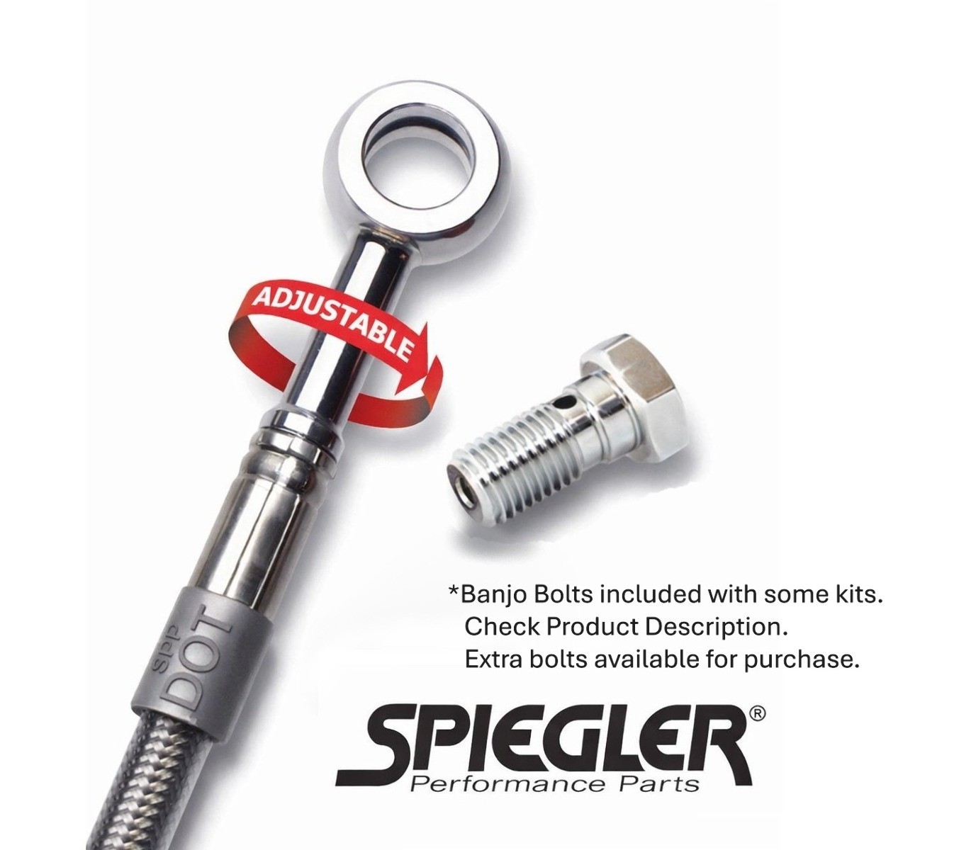 Spiegler Brake Line Kit:1 Front for Victory Vegas 2003-2007 Original