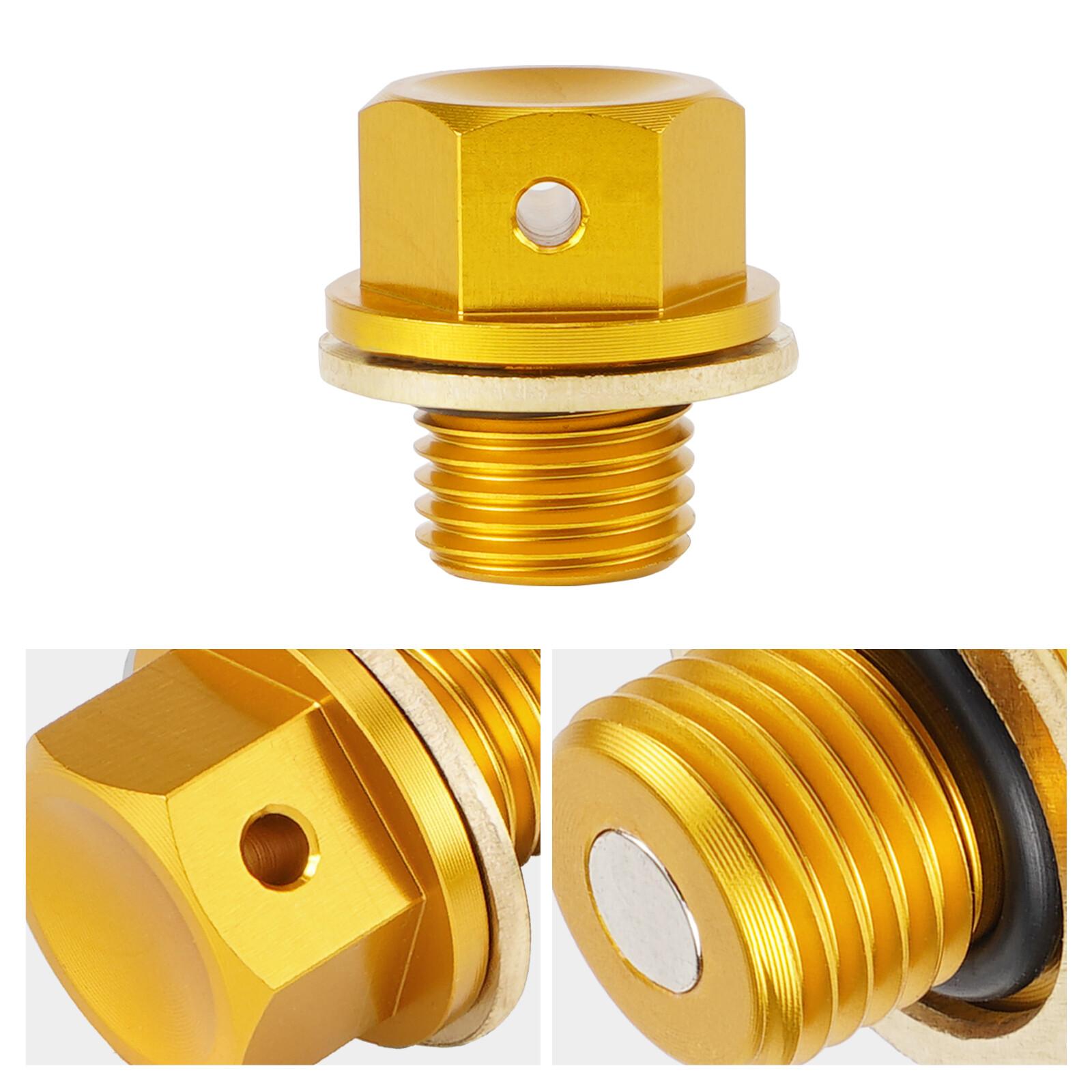 Magnetic Engine Oil Drain Bolt Plug For Suzuki RM125 RM250 RMZ250 DRZ 70 100 250