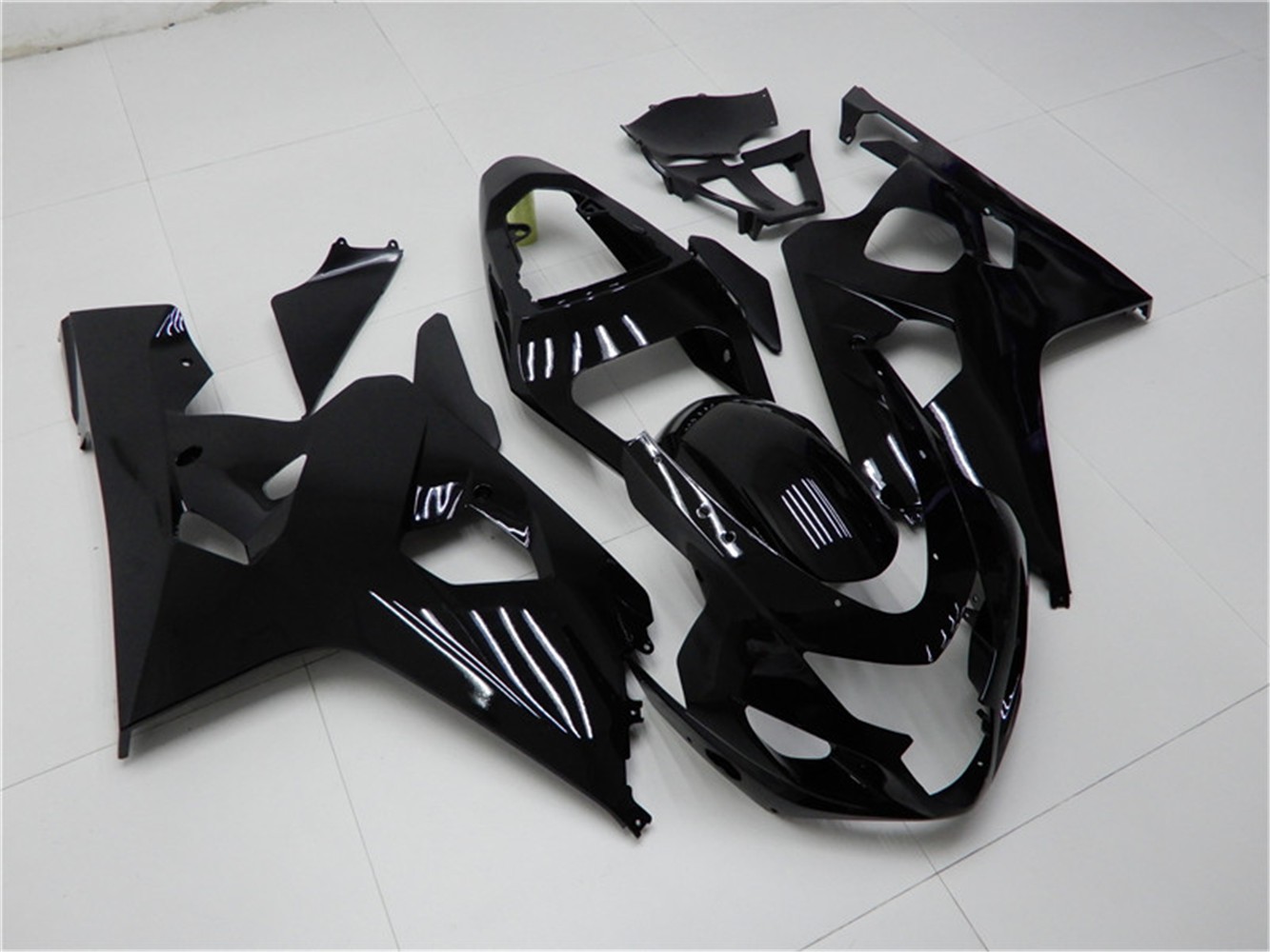 US Stock Fairings Bodywork for 2004 2005 GSXR600 GSXR 750 K4 Suzuki Black FSME
