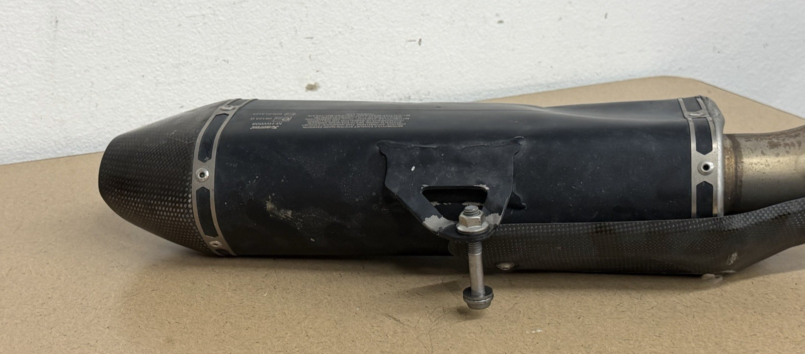 2019-2025 KAWASAKI – Versys 1000 – Akrapovic Titanium Sports Exhaust Slip On Dmg