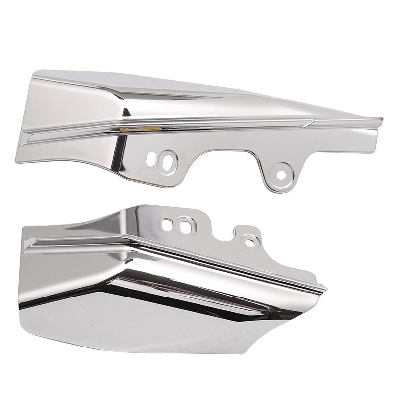 Chrome Mid-Frame Air Deflectors For Harley Road King Electra Street Glide 01-08