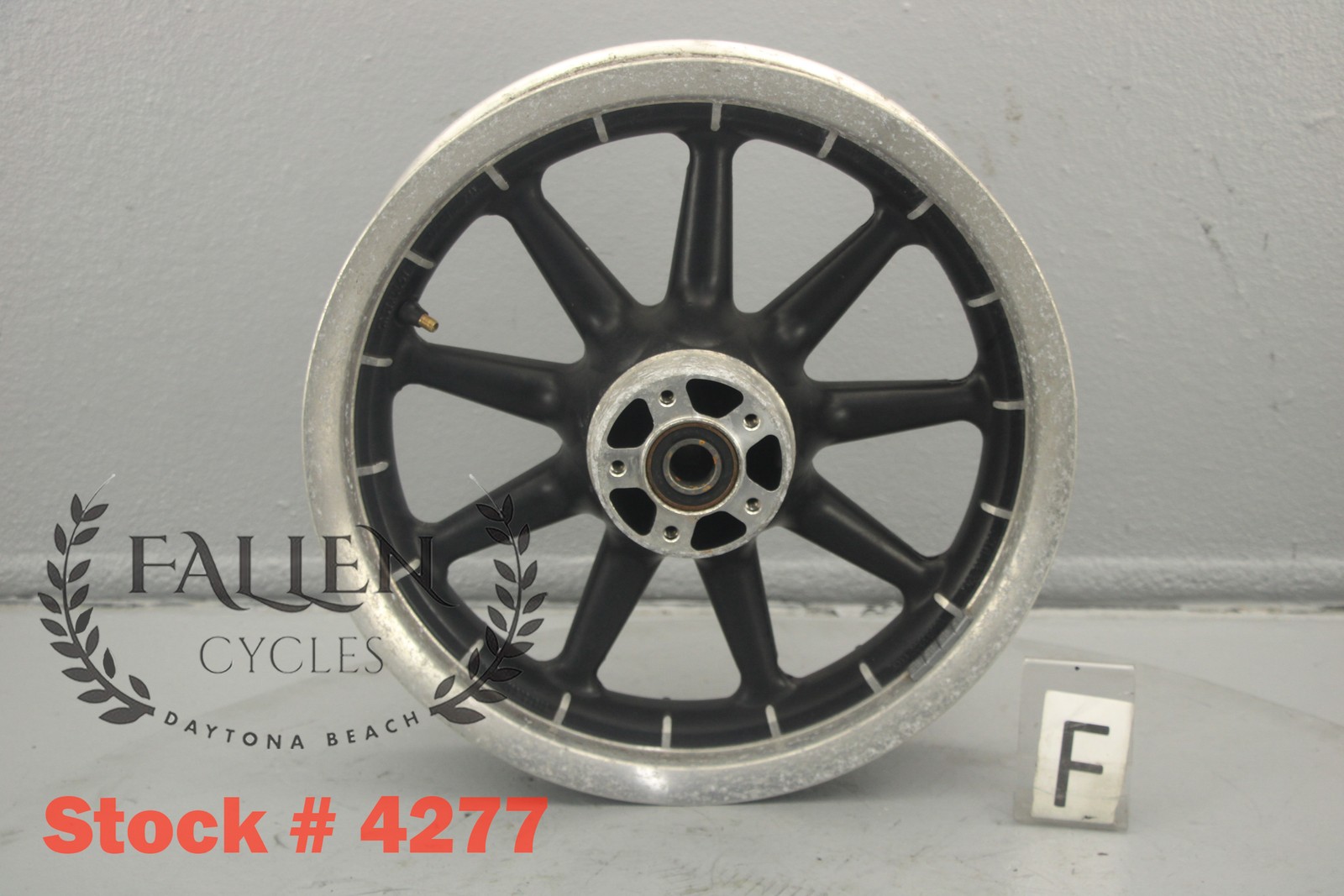 2008 Harley Electra Glide 16″ x 3.00″ FRONT Wheel Rim 9 SPOKE 25mm #4277