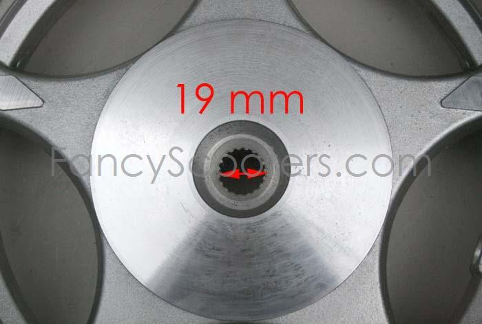 Alluminum 10″ Rear Rim 2.50 x 10 for 150cc TPGS-811 Gas Scooter DOT PART12M037