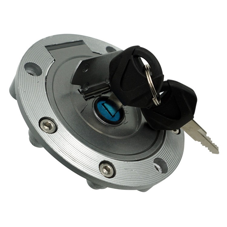 Fuel Gas Cap Cover Lock W/ Key Set For Yamaha YZF R1 R6 FZ6