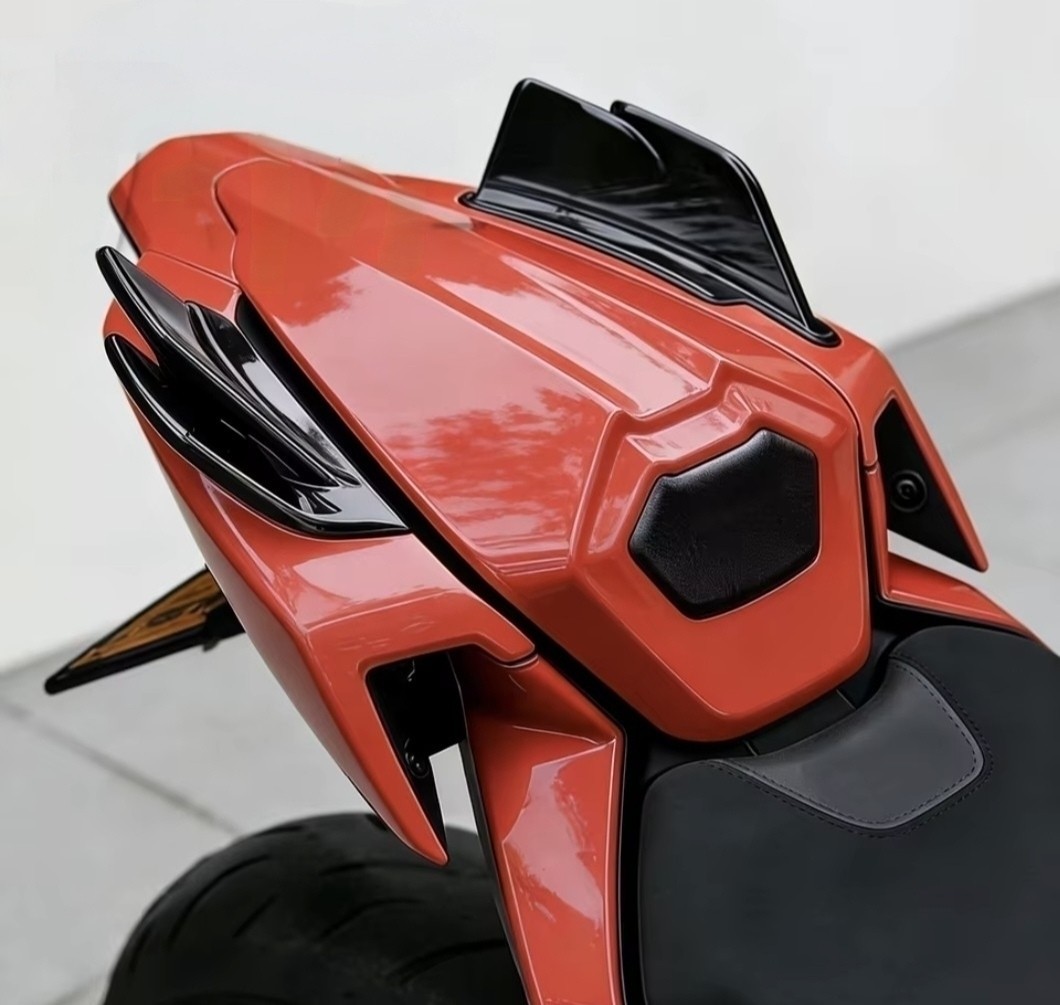 CFMOTO 675SR 675SR Rear Tail Wing Winglet Deflector Black