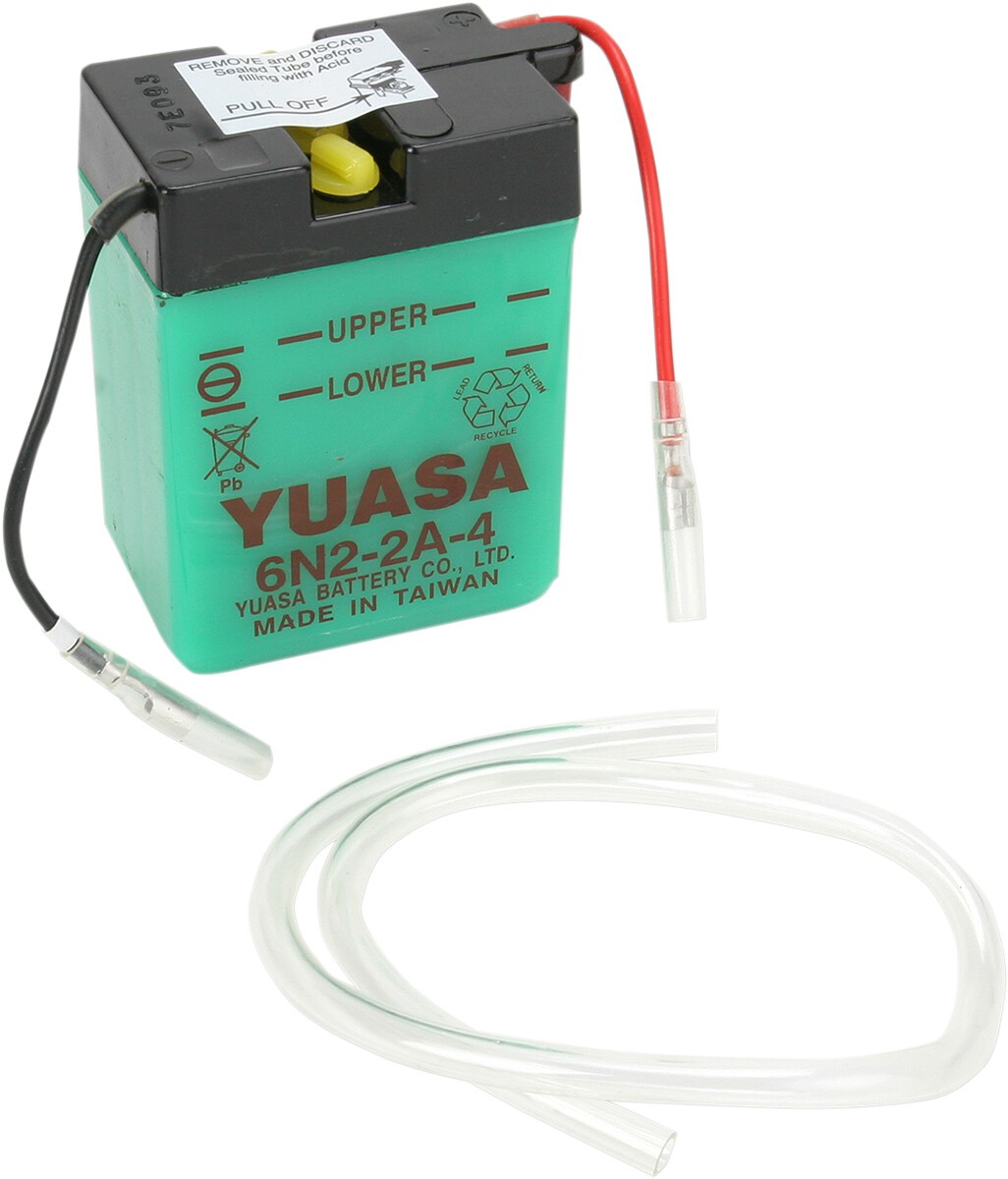 Yuasa 6N2-2A-4 Conventional 6V Battery YUAM2620B