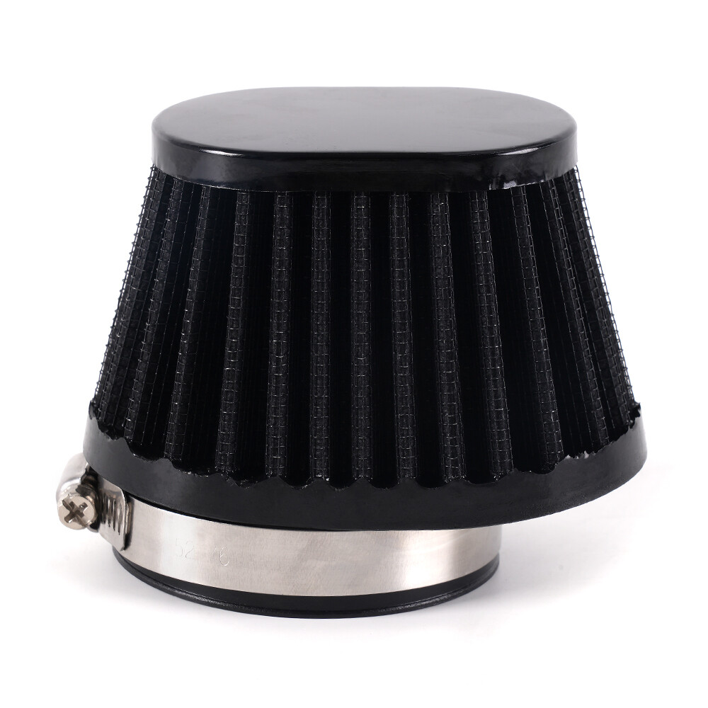 4Pcs 55mm Inlet Black High Performance Motorcycle Parts Pod Air Filter Cleaner