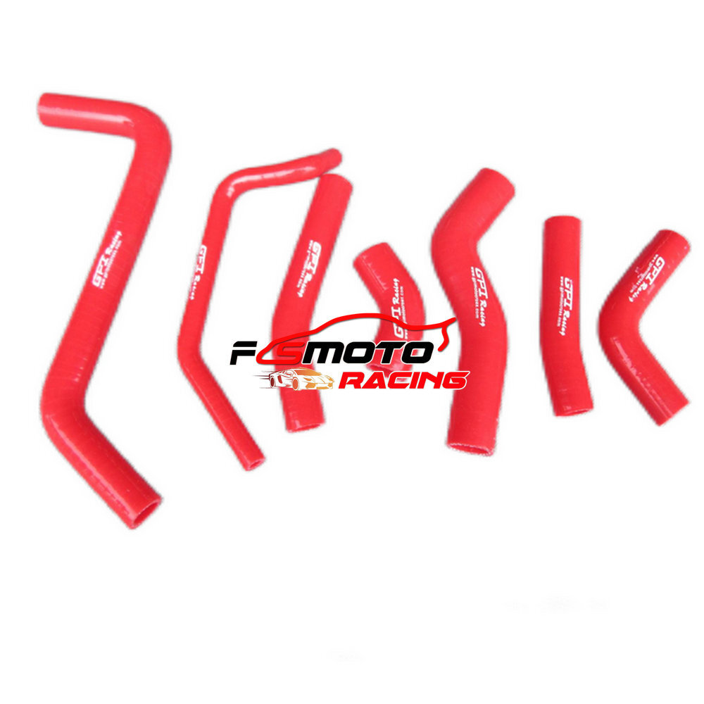 Silicone Radiator HOSE FOR KAWASAKI KXF450 KX450F 2009-2015 10 11 12 13 14 RED