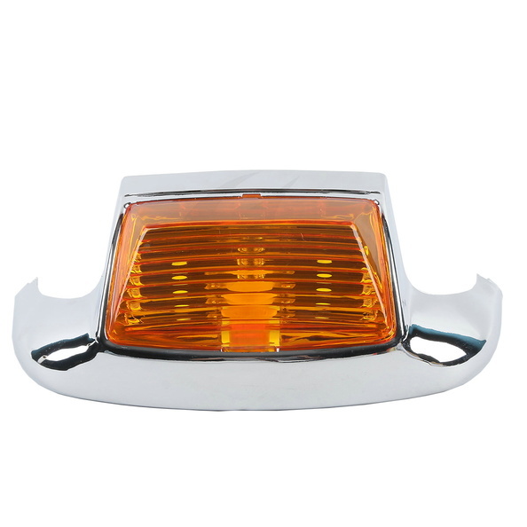 Front LED Fender Tip Trim Light Fit For Harley Heritage Softail FLSTC 1986-2008