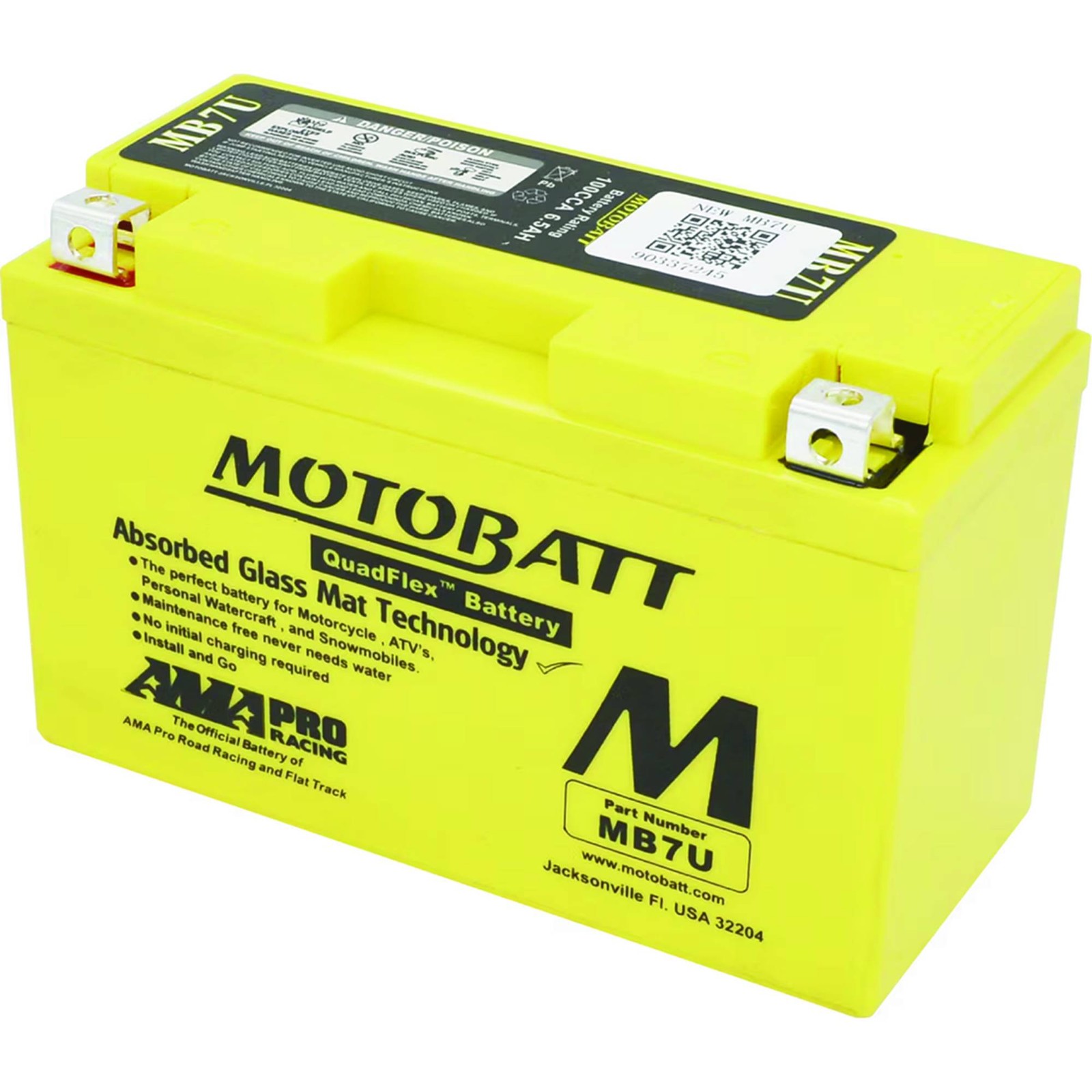 Motobatt Battery For Triumph Daytona 675 R 675cc 06-07