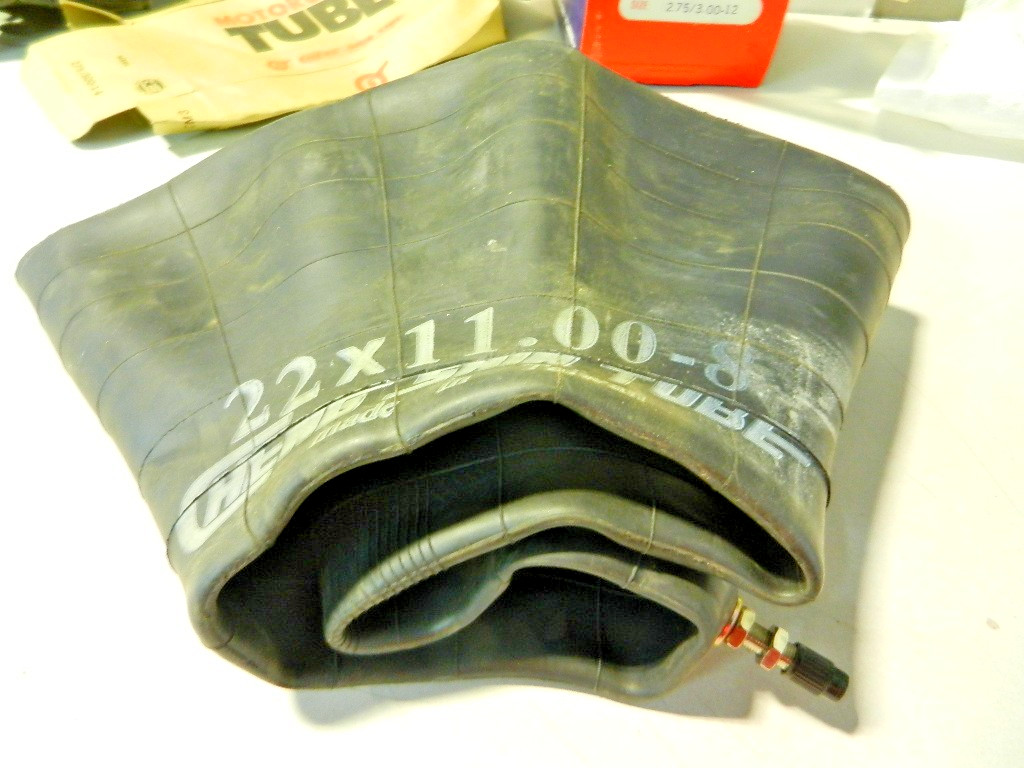 Vintage NOS Cheng Shin Motorcycle ATV Inner Tube 22×11.00-8 Valvue