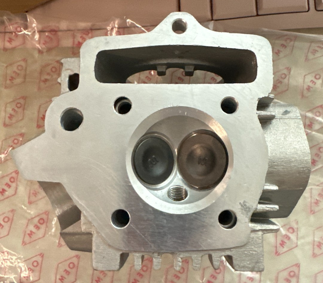 1EA NEW BIG DOME/PORT/VALVE HEAD, USES OLD TYPE CAM/ROCKER/PIN/COVERS