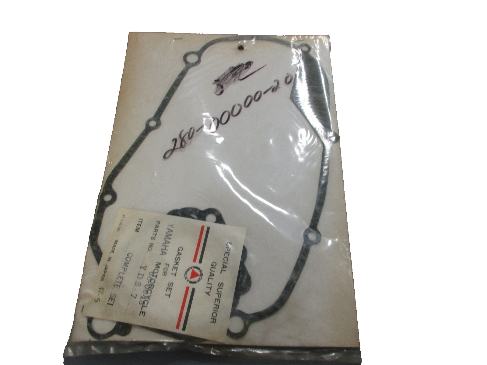 NOS Special Superior Gasket Set Fits: Yamaha 1970-1974 YDS7 250cc 65-0643
