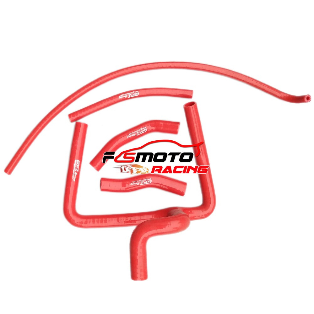 BLACK for Honda CR250R CR 250 R 2000 2001 2-stroke Silicone radiator Y hose kit