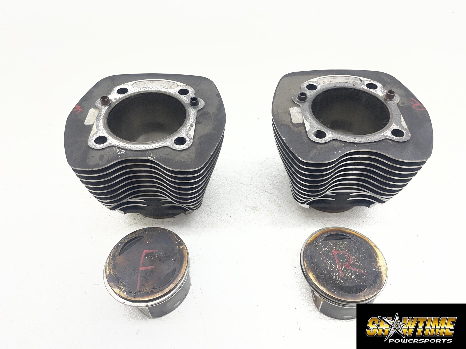 07-11 HARLEY-DAVIDSON ELECTRA GLIDE ULTRA TWIN CAM 96CI CYLINDERS W/ PISTONS