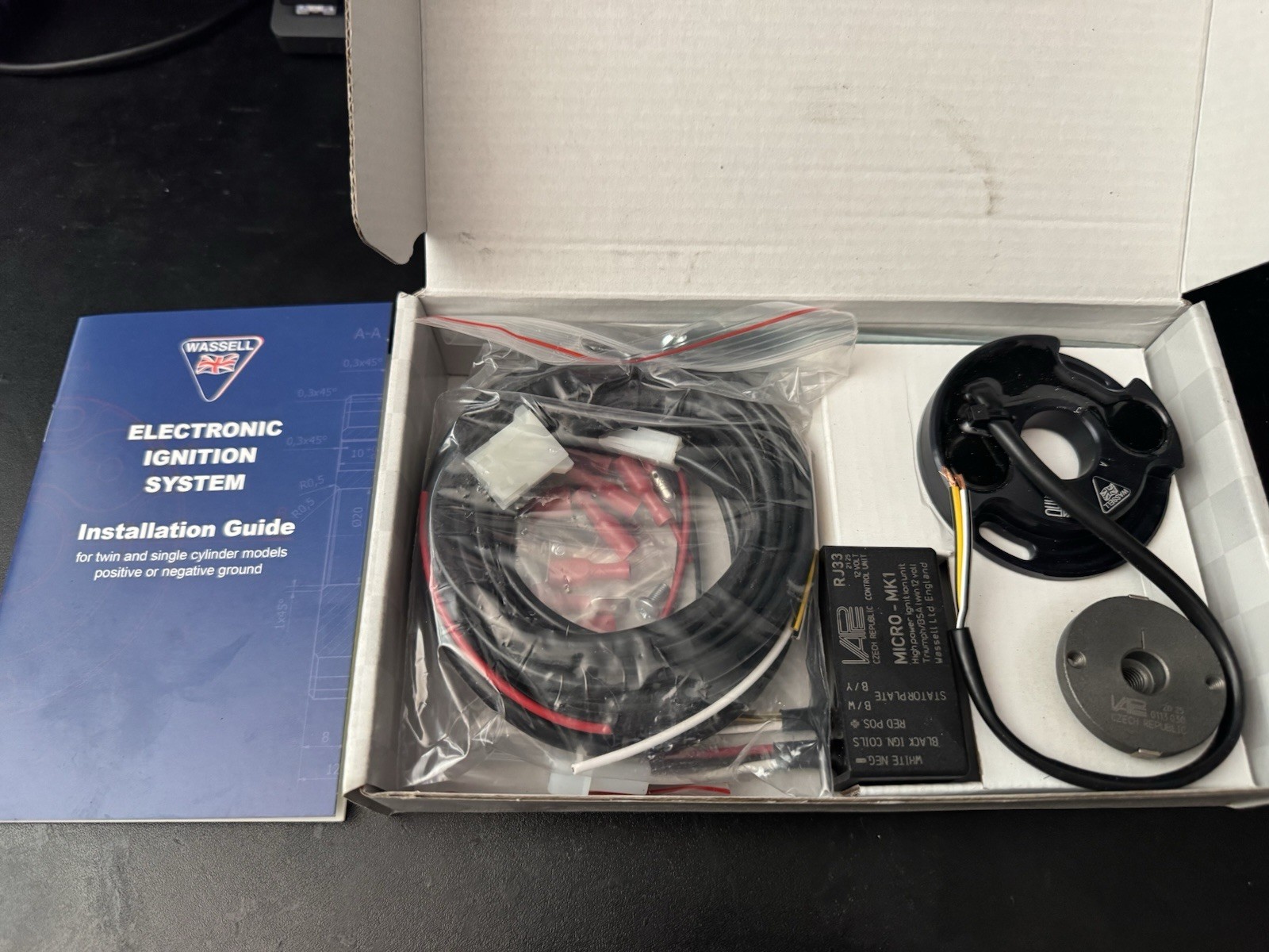 Wassell VAPE MK1 Electronic Ignition kit For Triumph BSA Norton