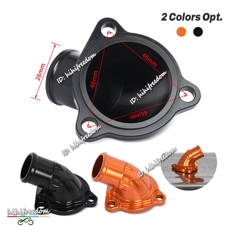 Modified Aluminum CNC Thermostat Housing Cover For ADV Duke 790 890R 2020-2025