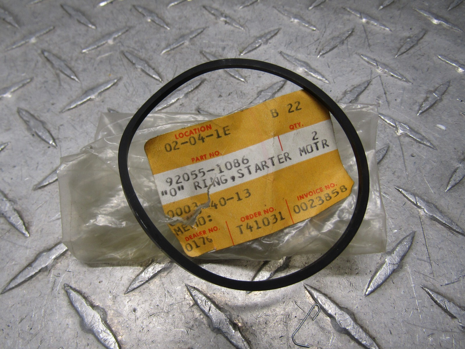 Kawasaki Many Models See Fitment in Description OEM Starter O-Ring 92055-1086