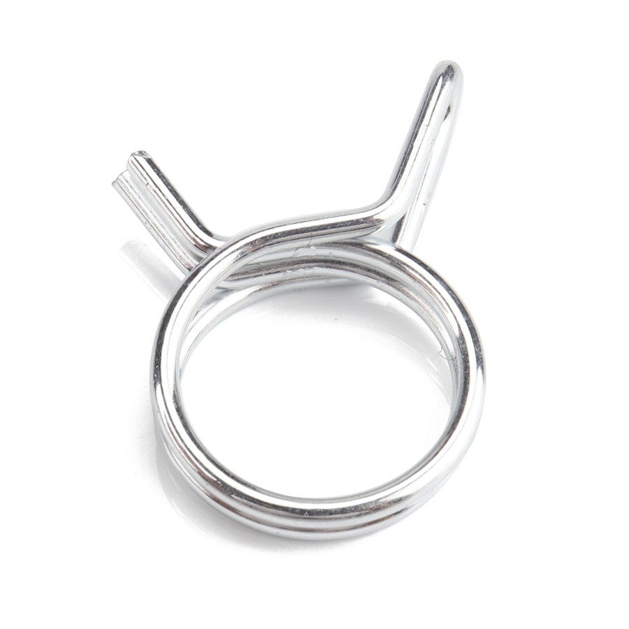 Motorcycle Double Wire Spring Clamp Fuel Line Hose Tube Clips Assortment 150Pcs