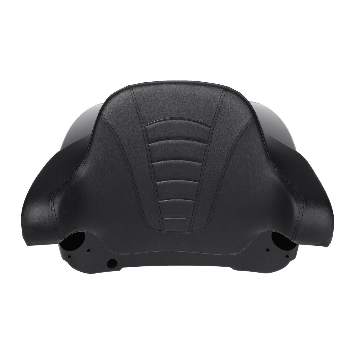 Vivid Black King Trunk Backrest Pad Fit For Harley Touring Electra Glide 2014-up