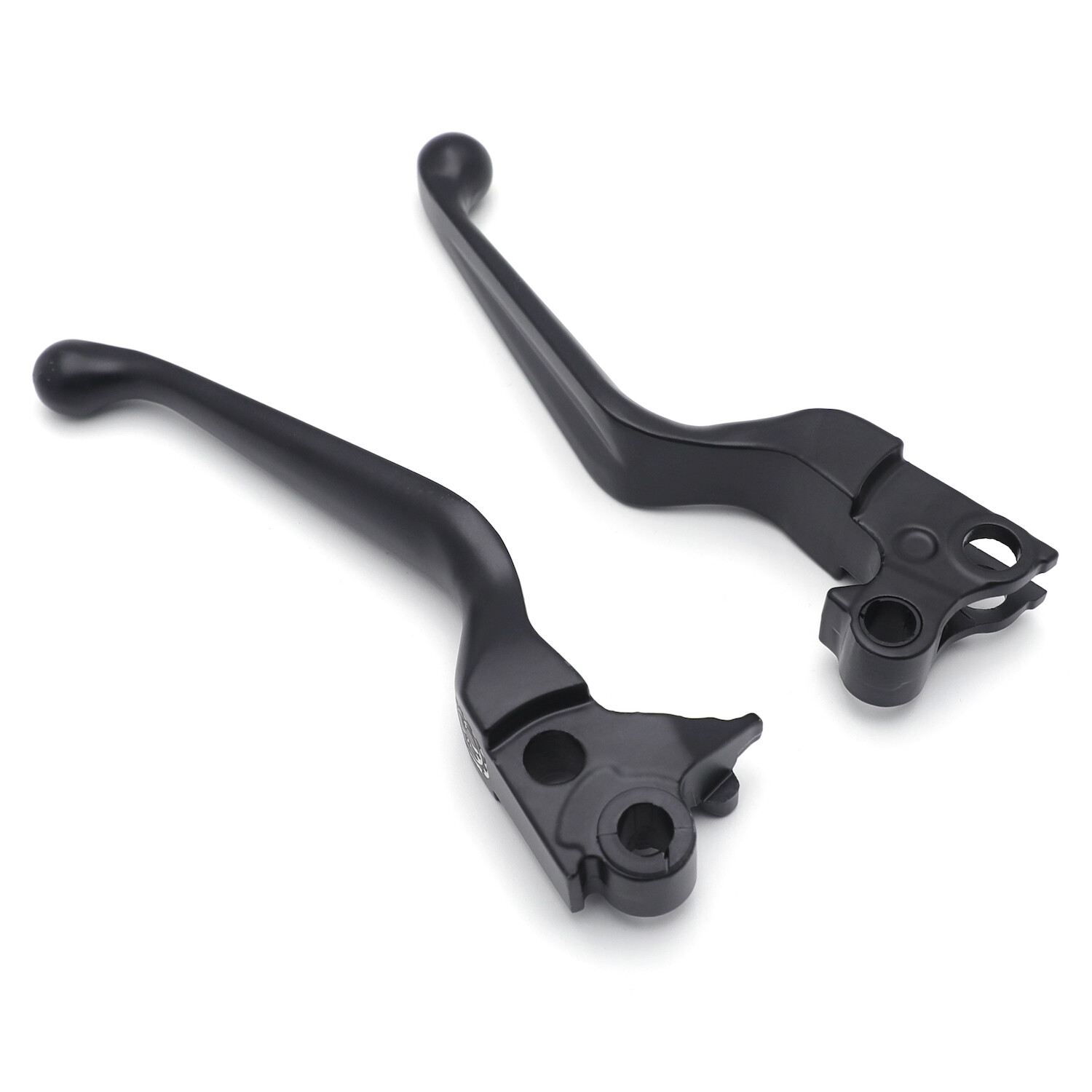 Black Skull Brake Clutch Hand Lever For Harley 96-07 Dyna /96-07 11-14 Softail