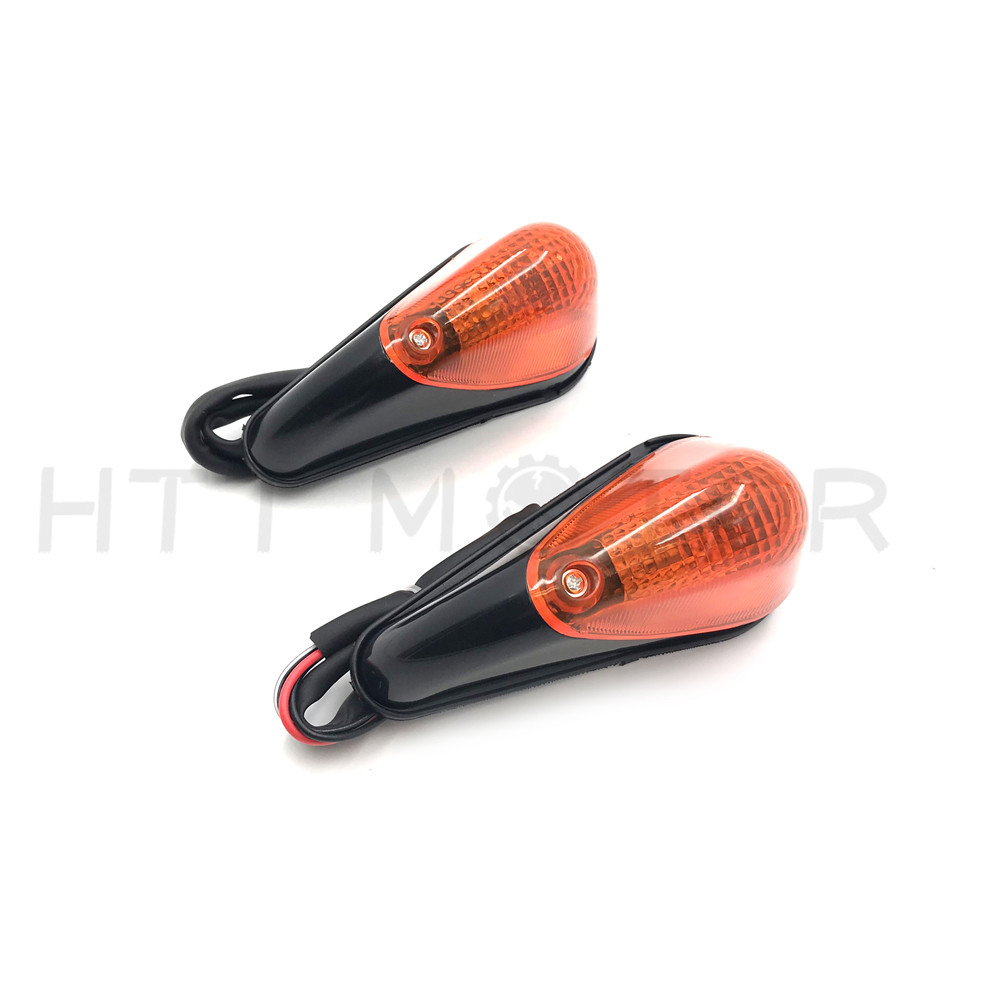 Amber Front Turn Signals Fit Kawasaki Ninja EX 250 1988-2007 2001 2002 2003 UE