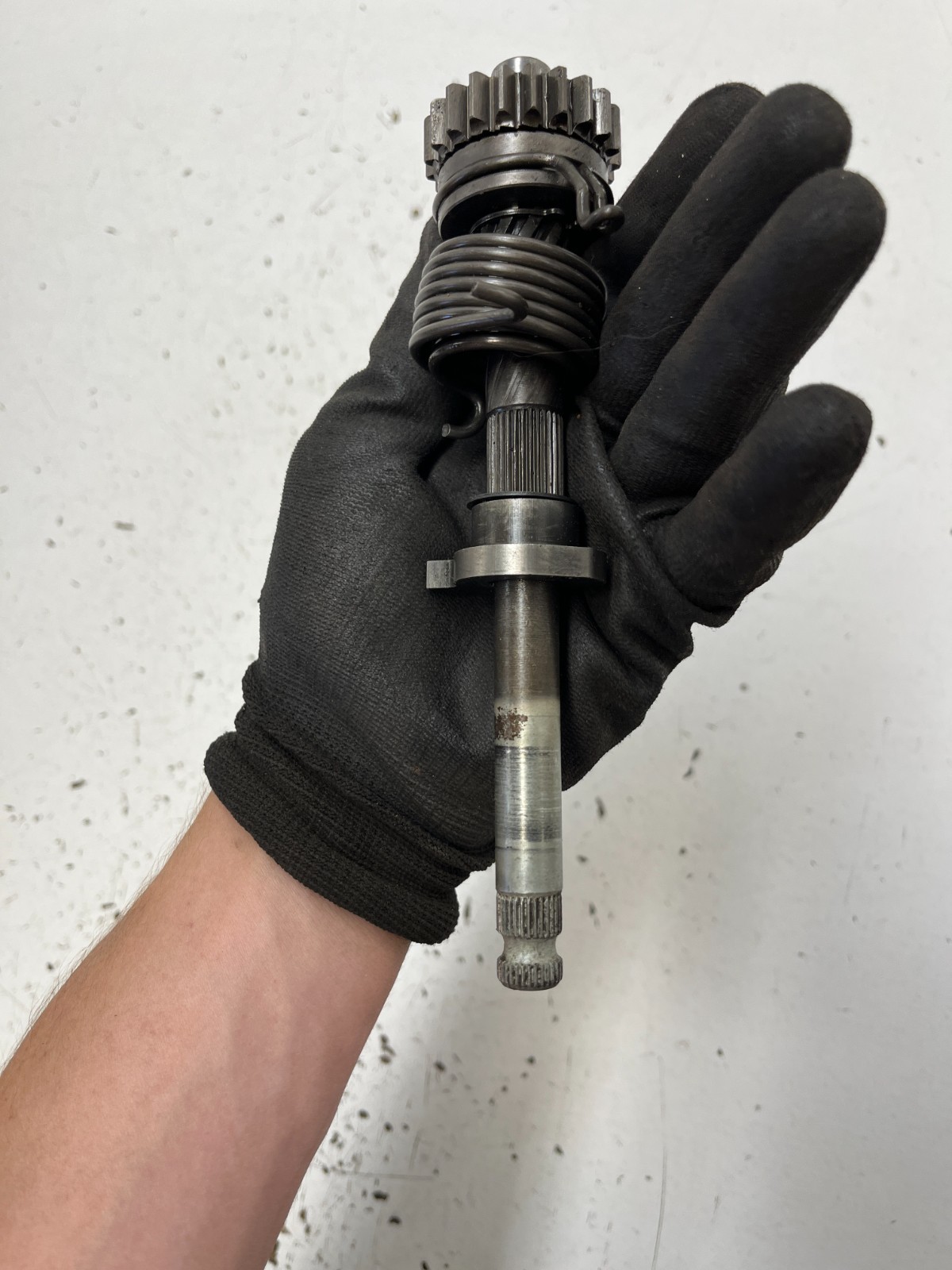 83 1983 Honda Passport 70 C70 OEM GOOD Kickstart Gear Assembly Kick Start Shaft