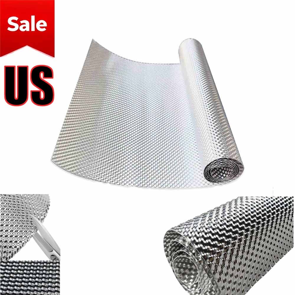 Exhaust Heat Shield Embossed 304 stainless steel Material Muffler Wrap Barrier