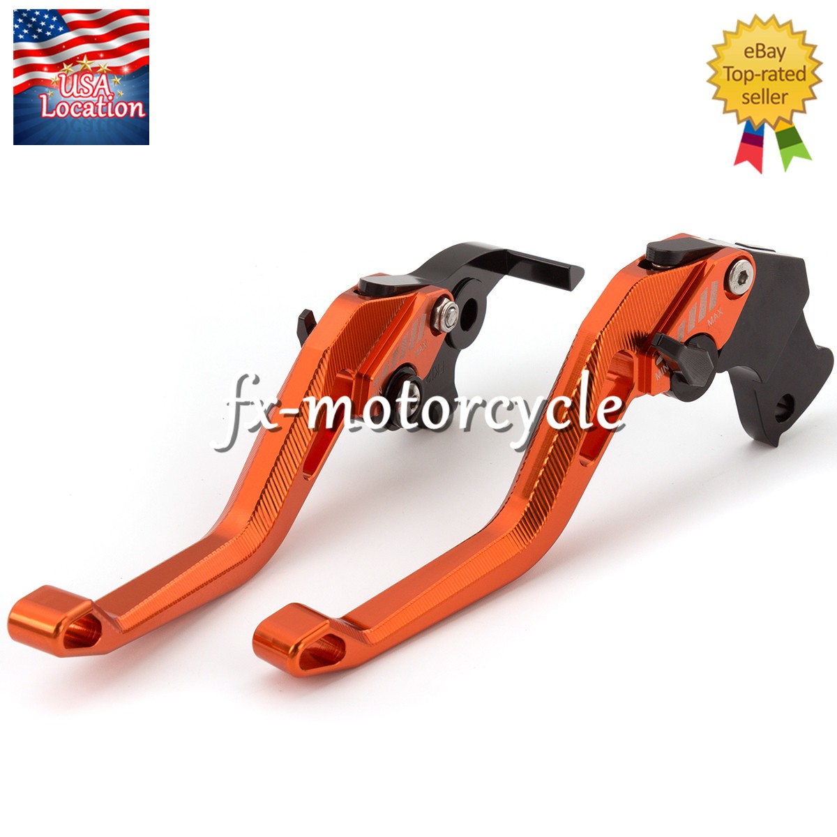 For KTM 690 Duke/SMC/SMCR 2014-2021 3D Rhombus CNC Brake Clutch Levers Short Set