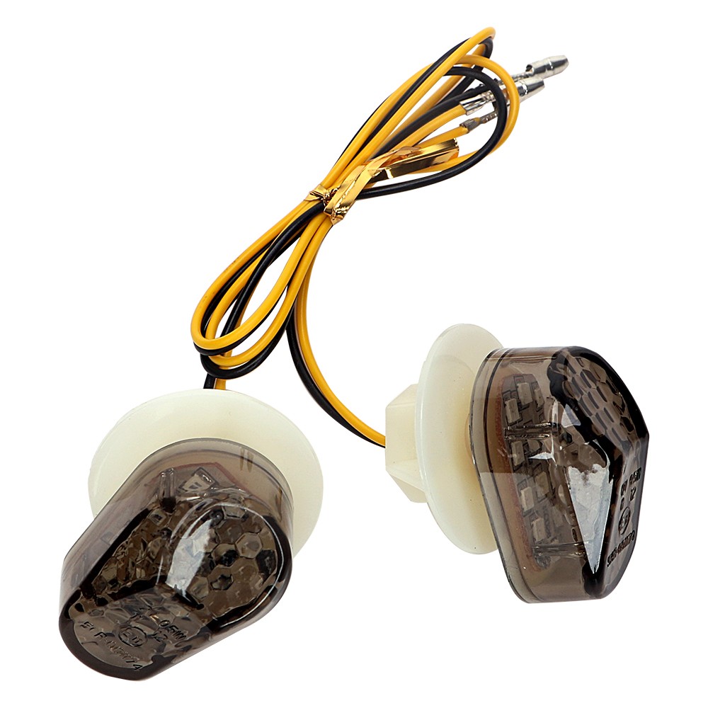 1 Pair Turn Signal Light Flush Mount LED Blinker For Yamaha YZF R1 R6 R6S R7 R25