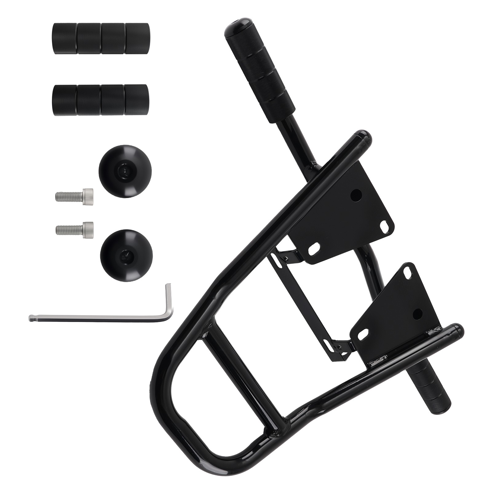 Rear Luggage Rack for Honda Grom MSX 125 SF 2013-2020 150kg Capacity Steel Black