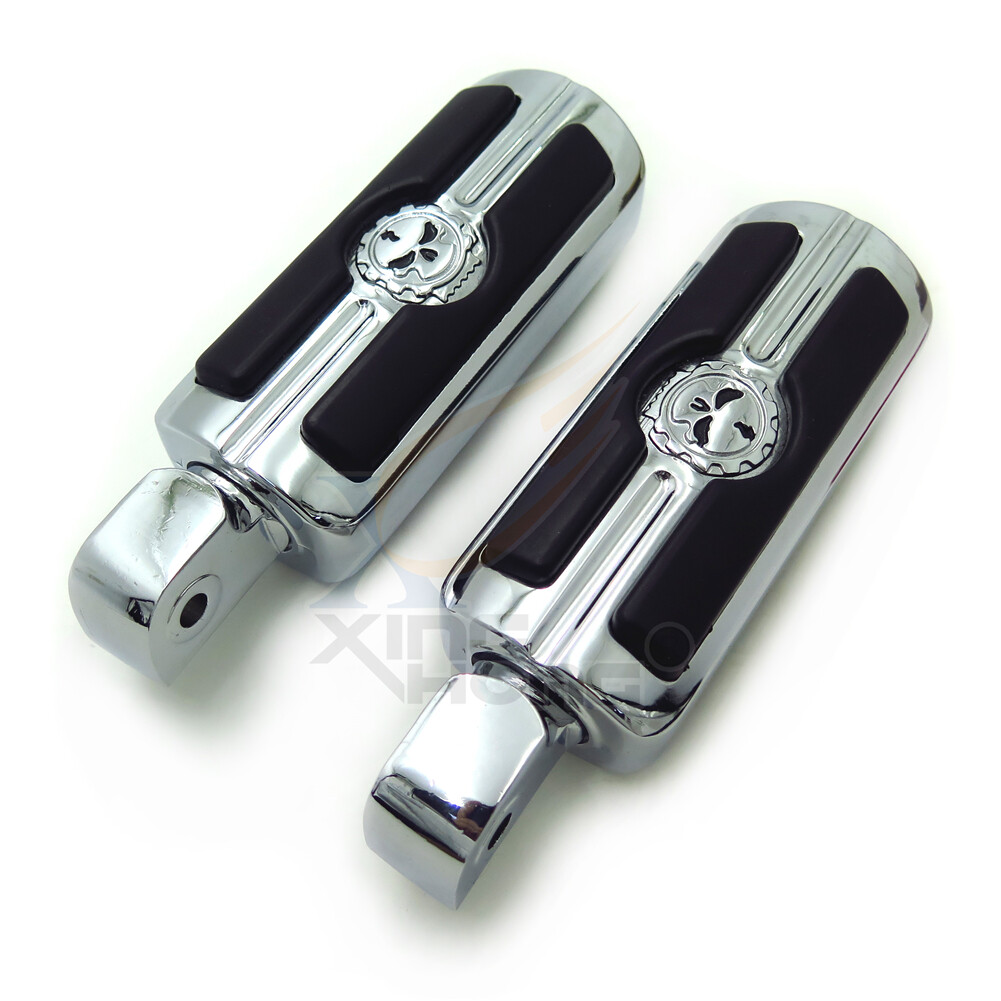 Custom Skull Footpeg For Yamaha 1999-2009 V-Star 1100 (Rear) V-Star 650