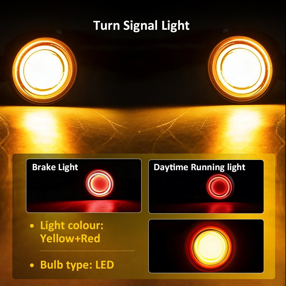 Motorcycle Turn Signal Blinker Lights Lamp With 10mm bolts For Harley Sportster