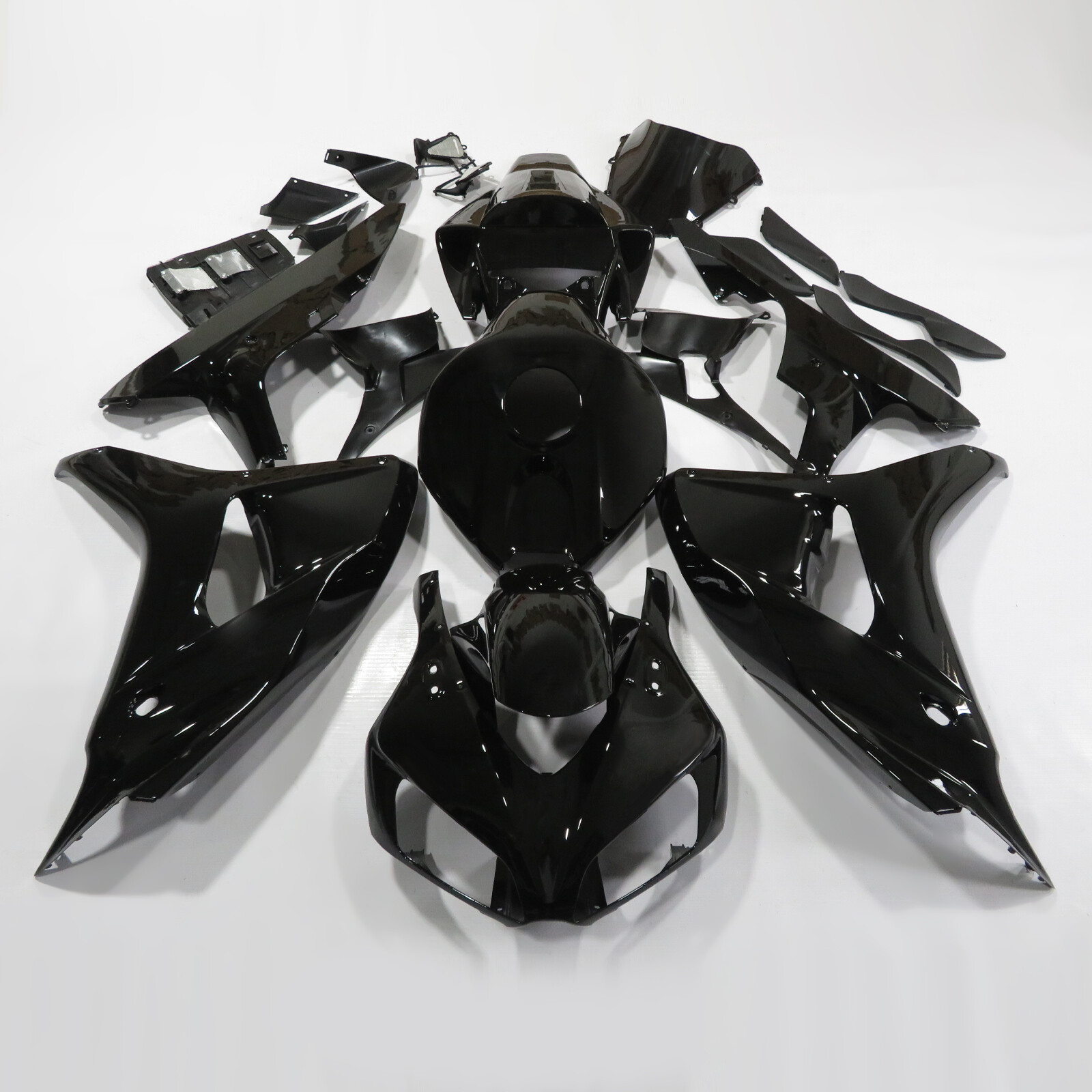 Glossy Black ABS Injection Fairing Kit For Honda CBR1000RR 2006-2007 Bodywork US