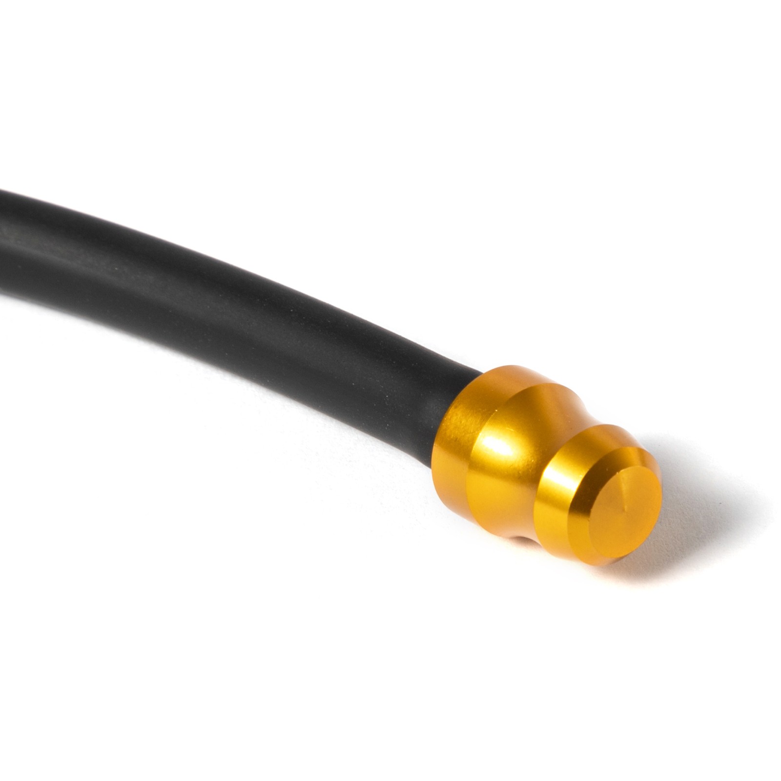 1X CNC Gold Gas Cap Vent Tank Fuel Air Breather Valve Hose Tube MX Dirt Bike ATV