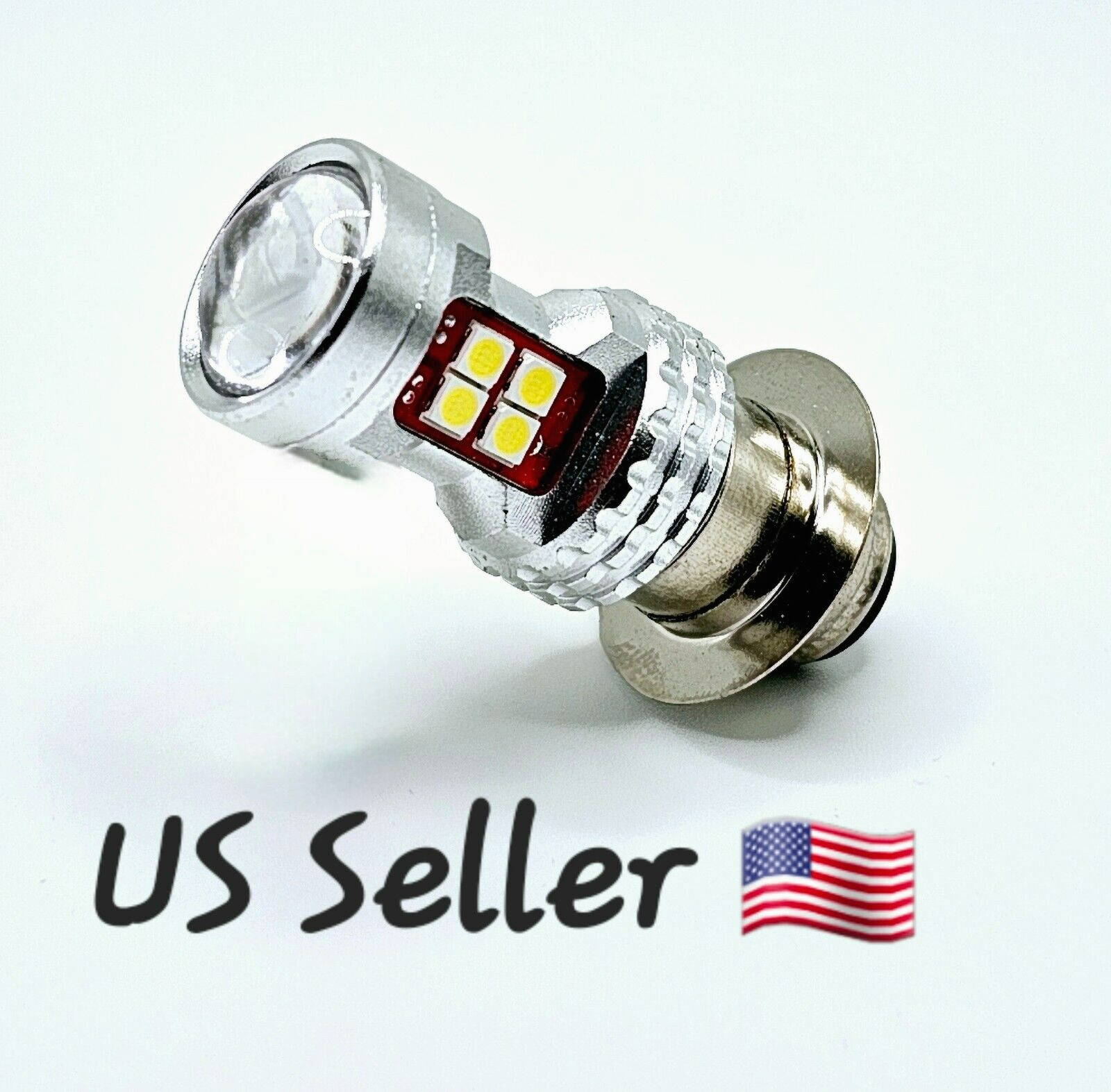 6V LED Light Bulb for vintage Suzuki 09471-06015 6V 25/25W Headlight: US Seller