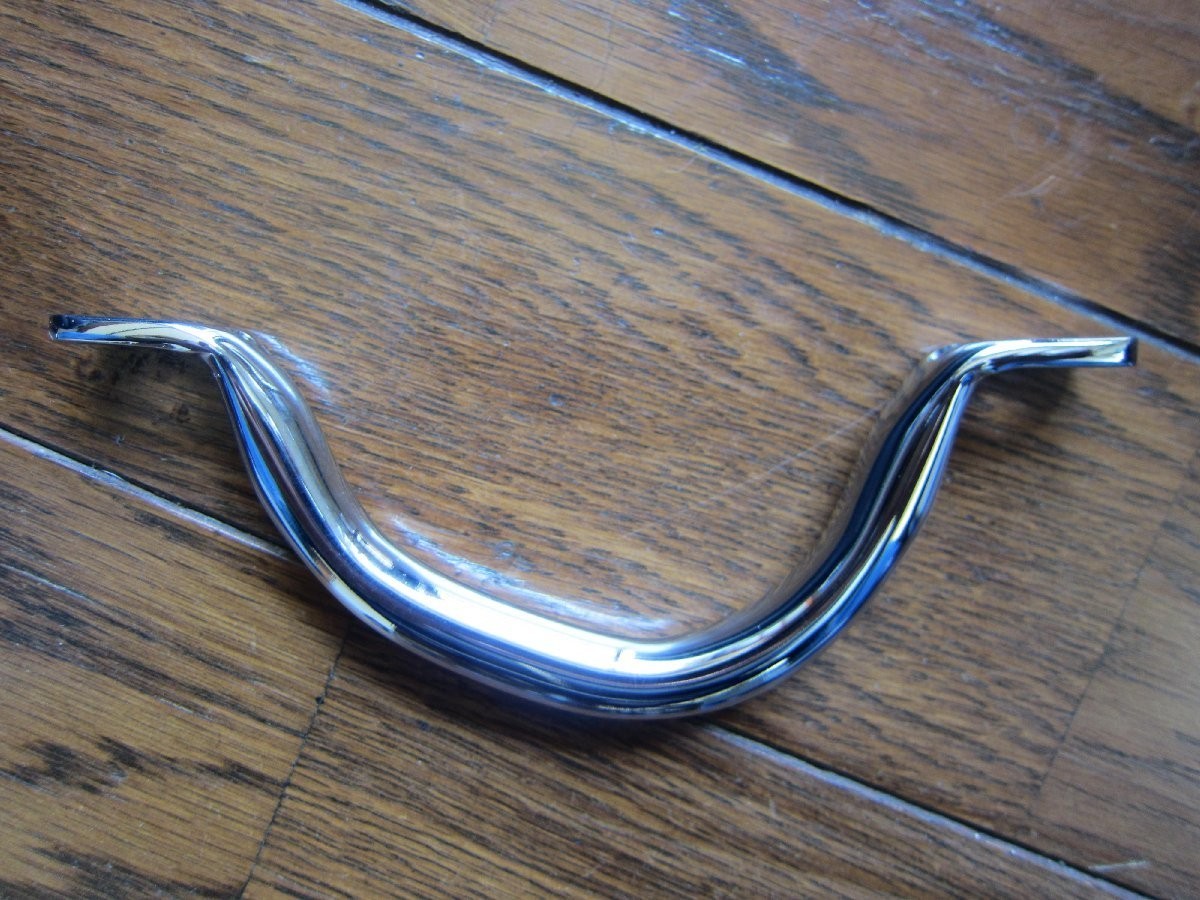 HONDA DAX ST50 ST70 Genuine Chrome Side U-Shape Frame Grip New Unused