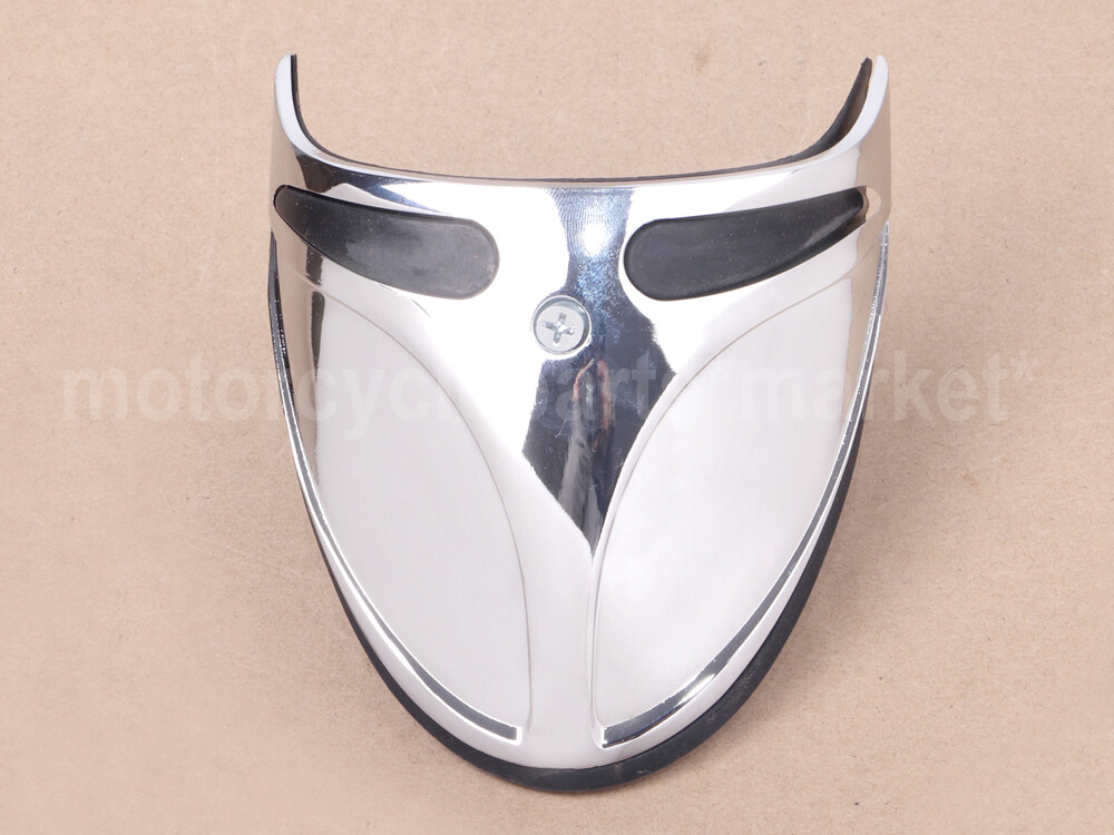 Chrome Black Fender Extension Mud Flap Trim Narrow for Harley Sportster FXST FXD